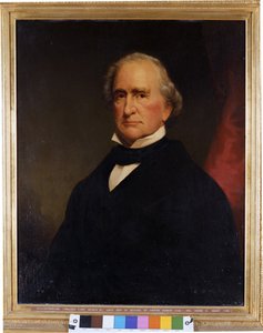 Retrato de William Carr Lane (1789-1863), primer alcalde de St. Louis y segundo gobernador de Nuevo México de A.J. Conant